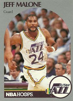 1990-91 Hoops #437 Jeff Malone Front