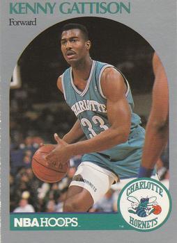 1990-91 Hoops #53 Kenny Gattison Front