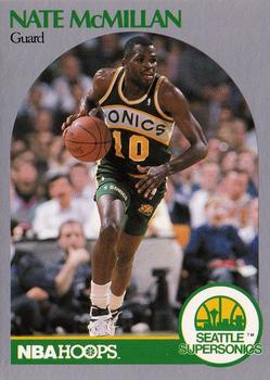 1990-91 Hoops #282 Nate McMillan Front