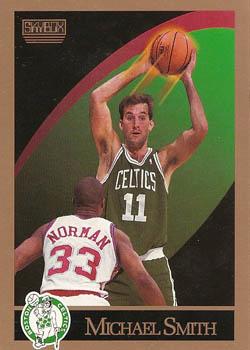 1990-91 SkyBox #24 Michael Smith Front