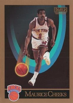 1990-91 SkyBox #186 Maurice Cheeks Front