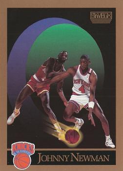 1990-91 SkyBox #190 Johnny Newman Front