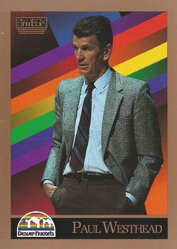 1990-91 SkyBox #307 Paul Westhead Front