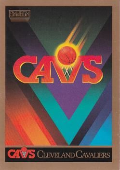 1990-91 SkyBox #332 Cleveland Cavaliers Front