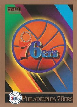 1990-91 SkyBox #347 Philadelphia 76ers Front