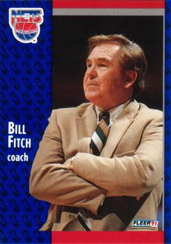 1991-92 Fleer #132 Bill Fitch Front