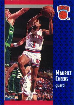 1991-92 Fleer #135 Maurice Cheeks Front