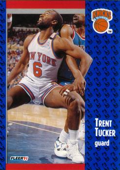 1991-92 Fleer #140 Trent Tucker Front