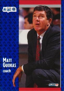 1991-92 Fleer #145 Matt Guokas Front