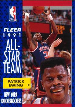 1991-92 Fleer #215 Patrick Ewing Front