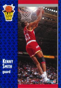 1991-92 Fleer #230 Kenny Smith Front