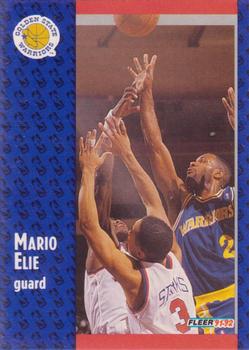 1991-92 Fleer #286 Mario Elie Front