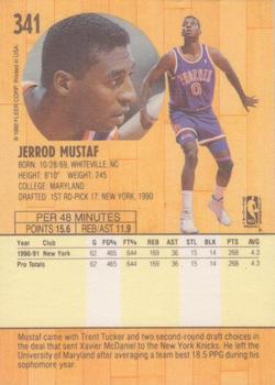 1991-92 Fleer #341 Jerrod Mustaf Back