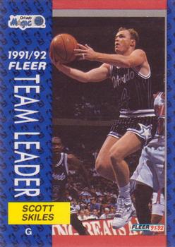1991-92 Fleer #390 Scott Skiles Front