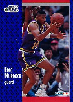 1991-92 Fleer #365 Eric Murdock Front