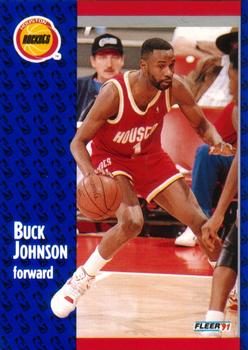 1991-92 Fleer #75 Buck Johnson Front