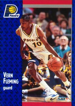 1991-92 Fleer #81 Vern Fleming Front