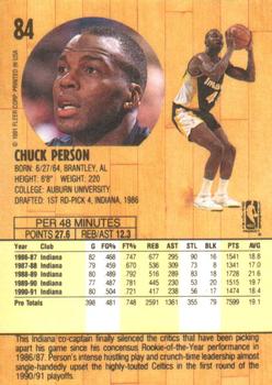 1991-92 Fleer #84 Chuck Person Back