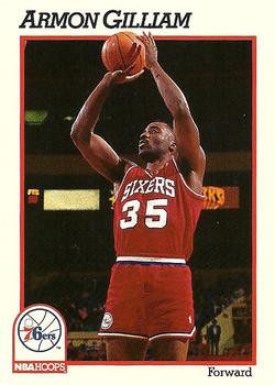 1991-92 Hoops #159 Armon Gilliam Front