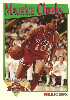 1991-92 Hoops #320 Maurice Cheeks Front