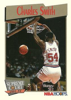 1991-92 Hoops #472 Charles Smith Front