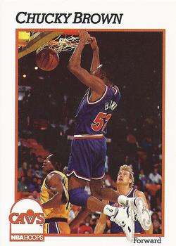 1991-92 Hoops #35 Chucky Brown Front