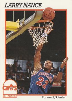 1991-92 Hoops #39 Larry Nance Front