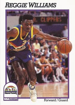 1991-92 Hoops #56 Reggie Williams Front