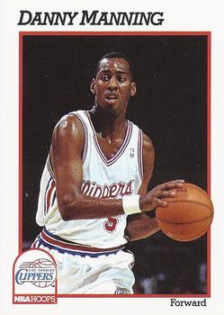 1991-92 Hoops #94 Danny Manning Front