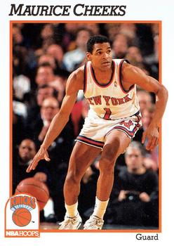 1991-92 Hoops #139 Maurice Cheeks Front