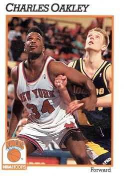 1991-92 Hoops #142 Charles Oakley Front