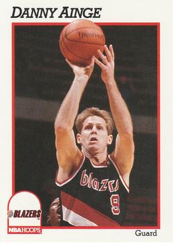 1991-92 Hoops #171 Danny Ainge Front