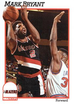 1991-92 Hoops #172 Mark Bryant Front
