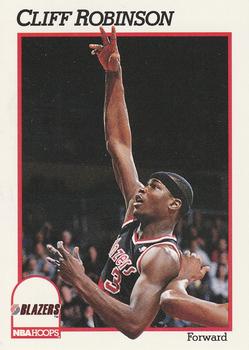 1991-92 Hoops #178 Cliff Robinson Front