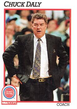 1991-92 Hoops #228 Chuck Daly Front