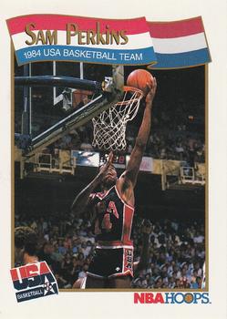 1991-92 Hoops #561 Sam Perkins Front