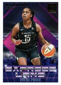 2019 Donruss WNBA - Express Lane Silver Press Proof #2 Brittany Boyd Front