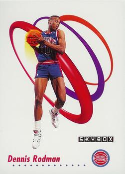 1991-92 SkyBox #86 Dennis Rodman Front