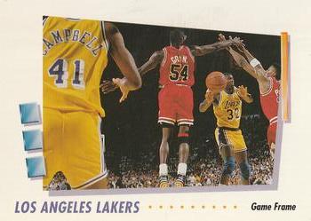 1991-92 SkyBox #417 Los Angeles Lakers Front
