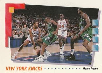 1991-92 SkyBox #422 New York Knicks Front