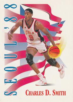 1991-92 SkyBox #556 Charles Smith Front