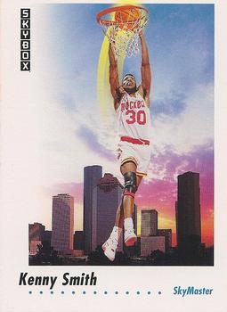 1991-92 SkyBox #587 Kenny Smith Front