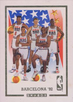 1991-92 SkyBox #NNO Team USA Card Front