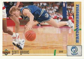 1991-92 Upper Deck #303 Scott Brooks Front