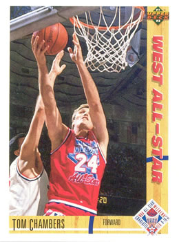 1991-92 Upper Deck #56 Tom Chambers Front