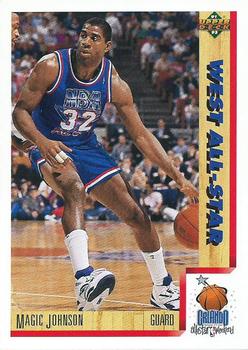 1991-92 Upper Deck #464 Magic Johnson Front