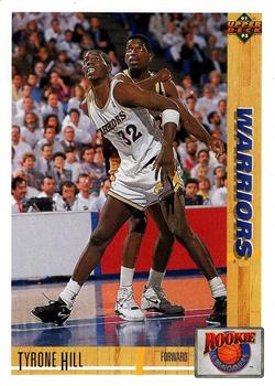 1991-92 Upper Deck - Rookie Standouts #R7 Tyrone Hill Front