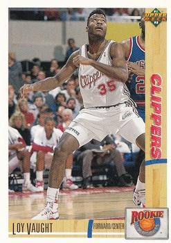 1991-92 Upper Deck - Rookie Standouts #R8 Loy Vaught Front