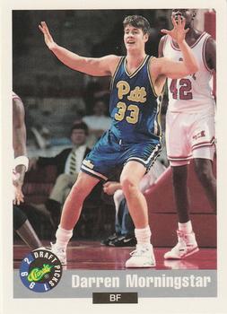 1992 Classic Draft Picks #53 Darren Morningstar Front