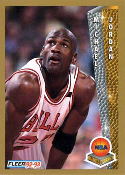1992-93 Fleer #246 Michael Jordan Front
